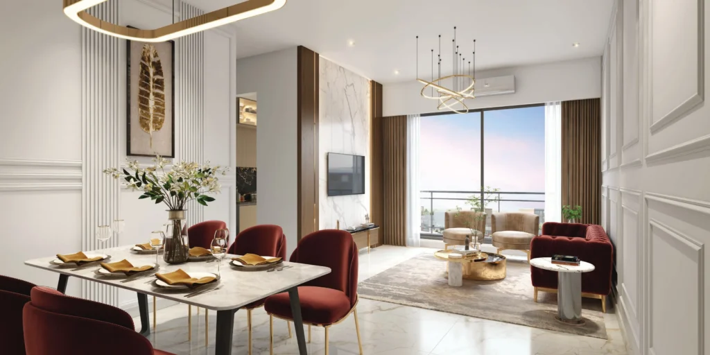 Kolte Patil Serenova Drawing Room